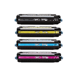 Compatible HP Q6470A, Q6471A, Q6472A, Q6473A Full Set of Toner Cartridges 